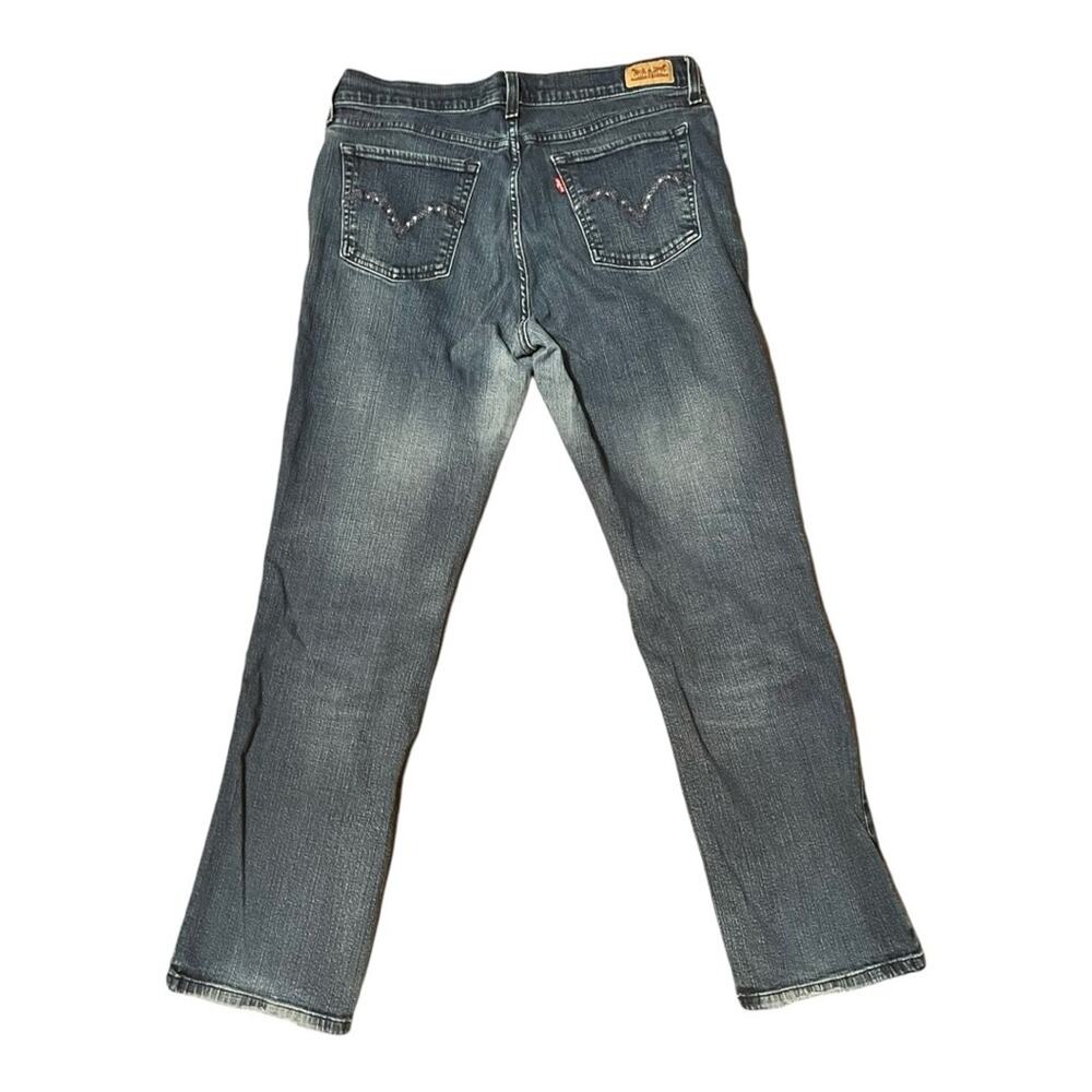LEVI’S 505 Women’s Mid Rise Straight Leg Denim Jeans Size 32 - Picture 3 of 10